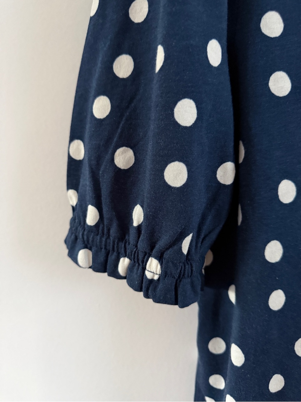 NWT BODEN NESSA BRODERIE COLLAR POLKA DOT BLOUSE US 4 - Picture 10 of 14